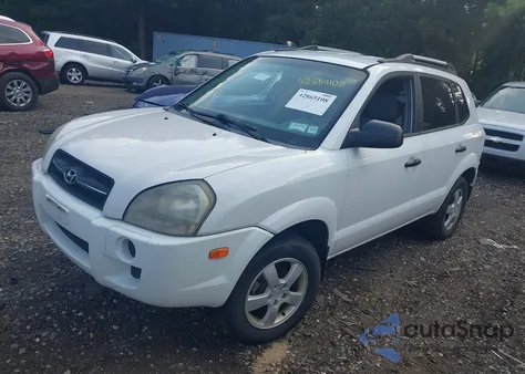 2007 Hyundai Tucson Gls from USA, damaged, VIN KM8JM12B37U607375